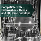 Hybrid Nonstick 12-Inch Wok, Stay-Cool Handle, Dishwasher-Friendly, Oven-Safe Up to 900°F, Induction Ready, Compatible with All Cooktops