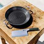 BBQ Grill Pan + Meat Cleaver Bundle