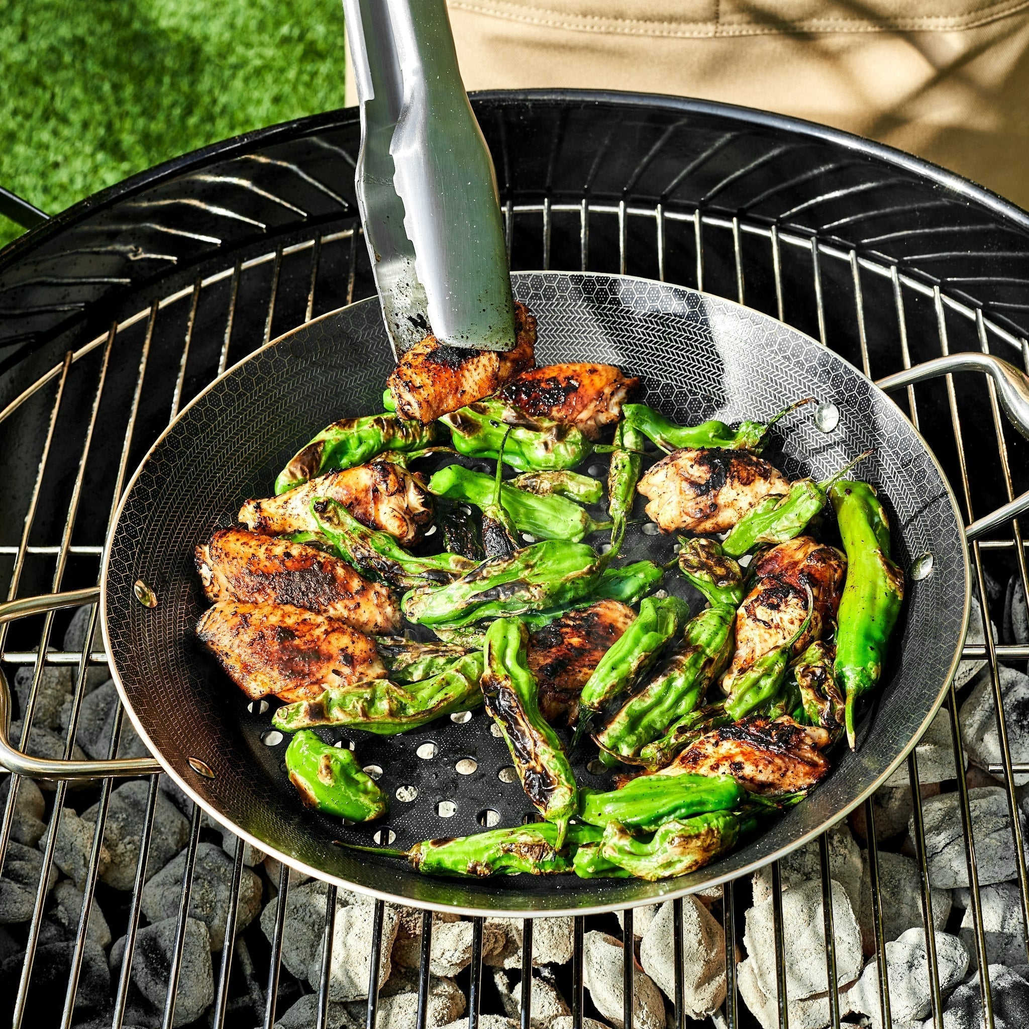 BBQ Grill Pan + Meat Cleaver Bundle