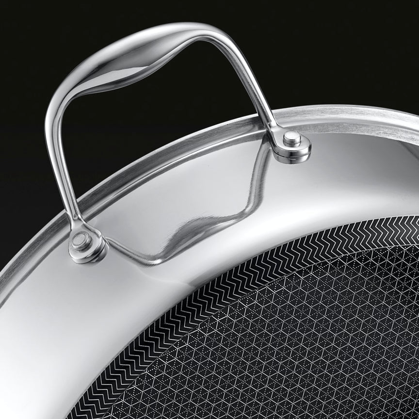 Hybrid Deep Sauté Pan with Lid